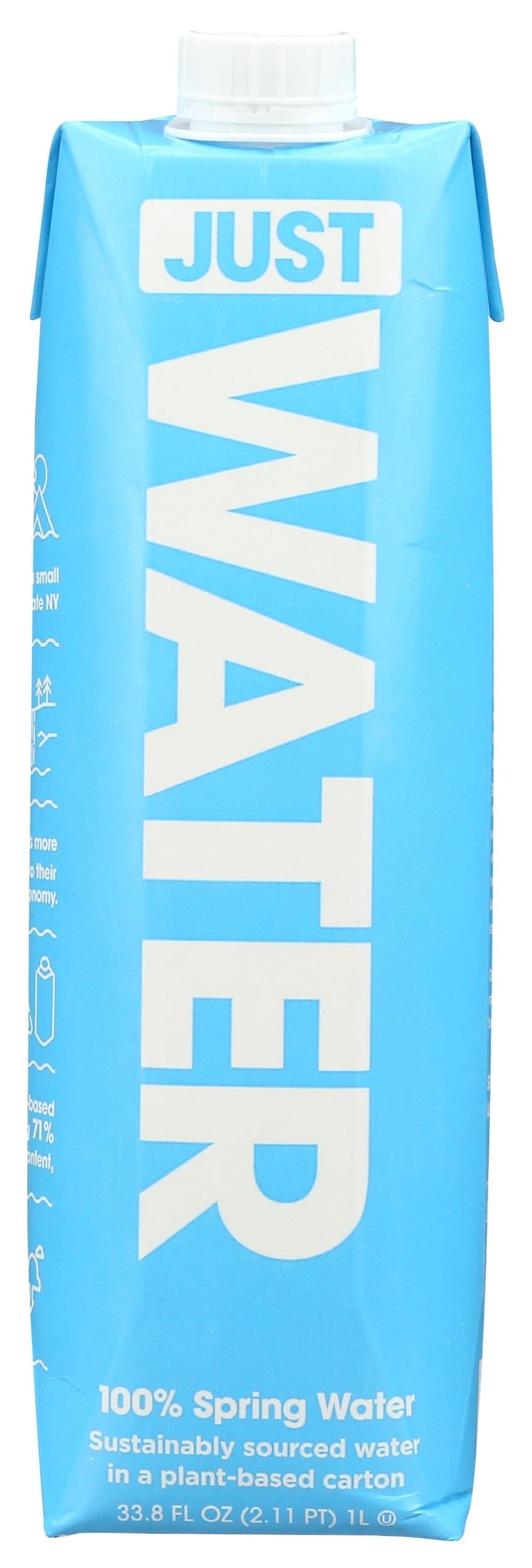 JUST WATER Spring Water, 33.8 FZ