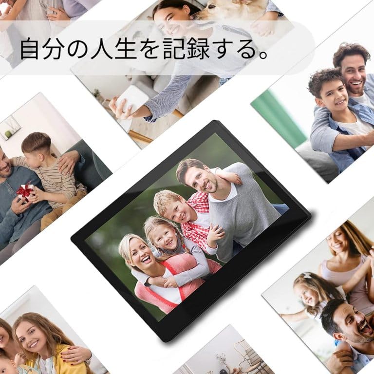 Amazon | 恵安 KEIAN KDP10-H01-WH 10インチ デジタルフォトフレーム