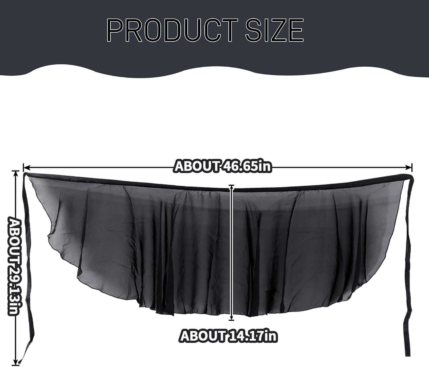 Baisdan Ballet Skirts Women, Dance Skirt Girls, Short Wrap Skirt, Dance Outfits for Women and Girls, One Size