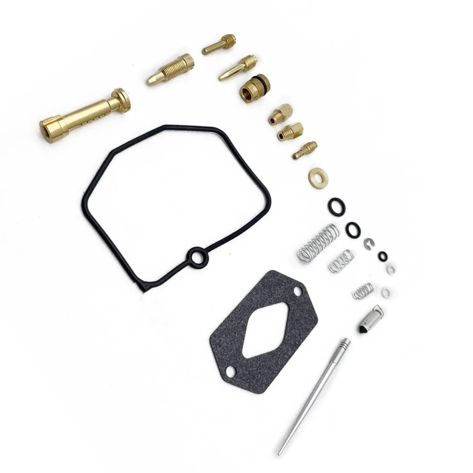 Kit Carburador Compatible Con Yamaha Para DT125RR 1996 1997 1998 1999 Flotador Válvula Aguja Carburador Motocicleta Kit Reconstrucción Asiento Junta Tórica(1set)
