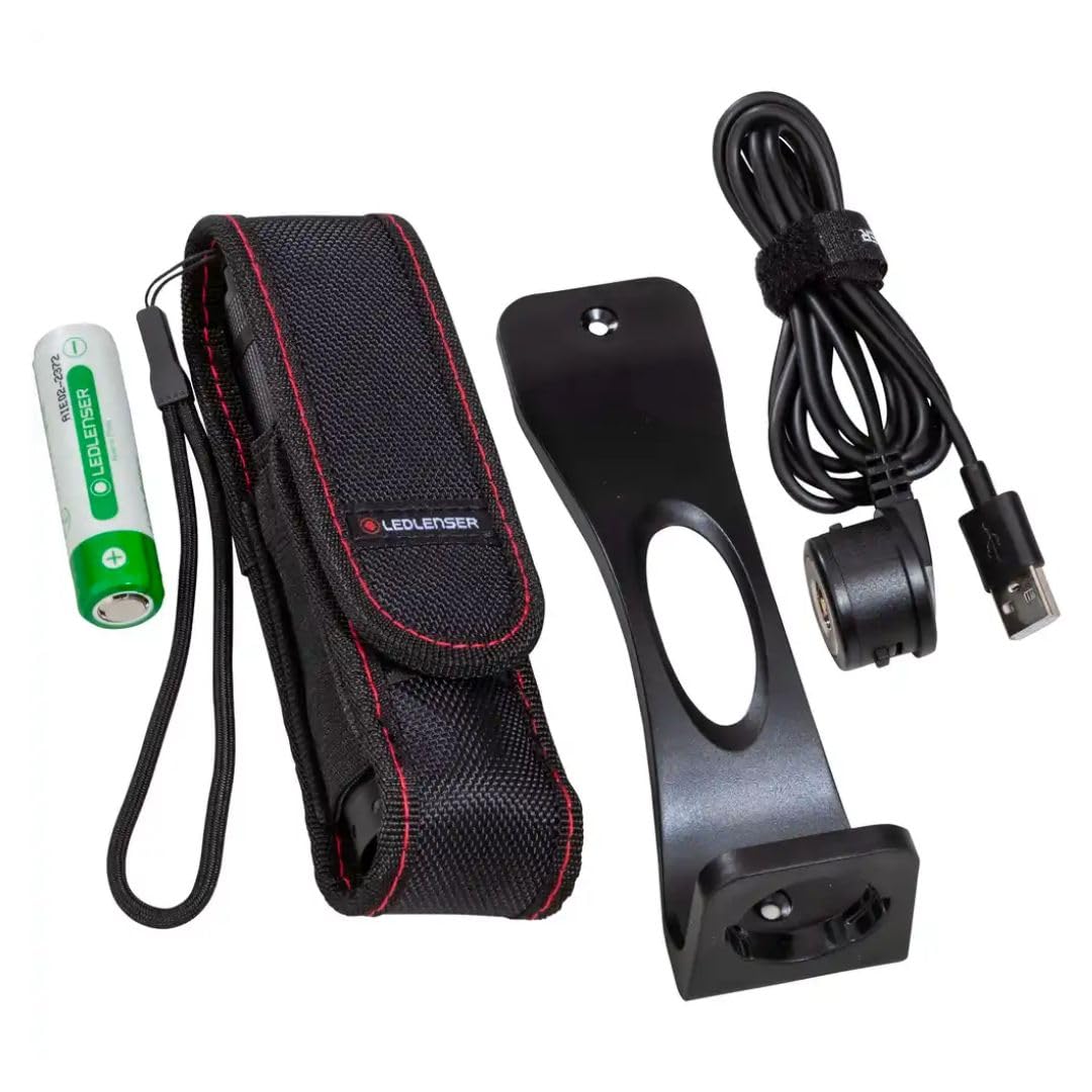 Ledlenser P7 Rechargeable Taschenlampe 1000 Lumen 210 Meter 18650 Batterie 40 Stunden