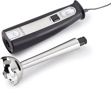 Krups GPA30842 Immersion Blender with Accessories, White