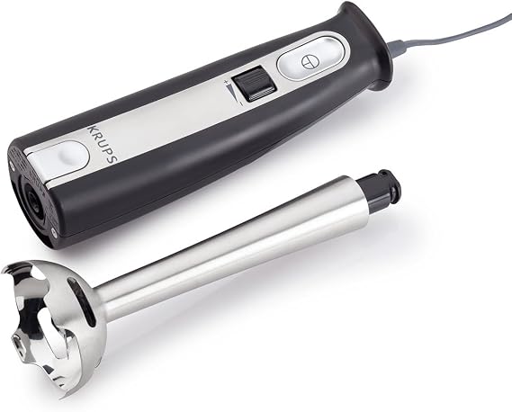 Krups GPA30842 Immersion Blender with Accessories, White