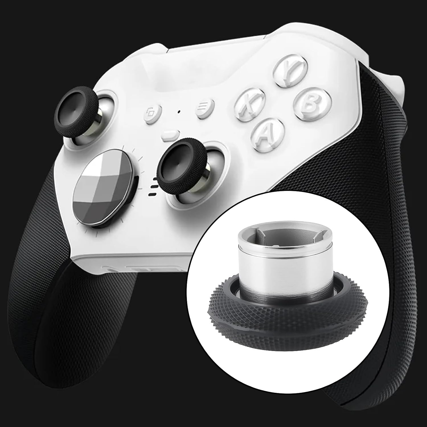 2pcs Concave Analog Short Thumbsticks 1797STS2P Compatible with Xbox Elite Wireless Controller Series 2 image 2
