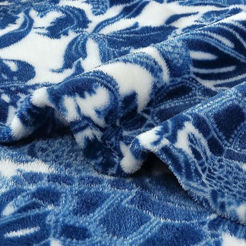 Tommy Bahama - Manta de Felpa Suave para Cama y Sofá, 50 x 70 miniatura 3