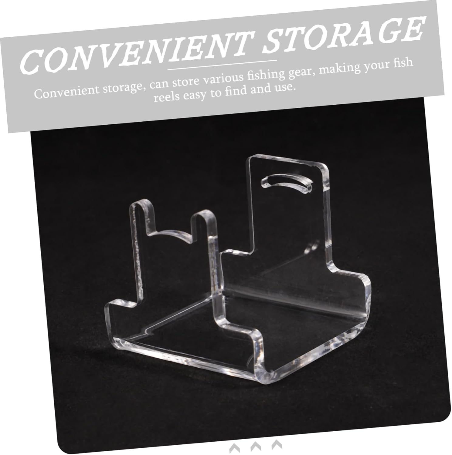 BESPORTBLE 5pcs Fishing Lure Display Stand Fishing Gear Holder for Reels Drum Reels and Tackle Stylish Organizer for Home Store