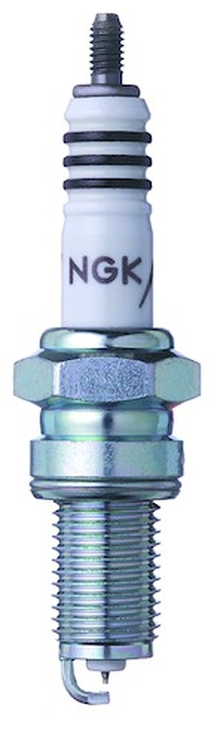 Set (4 pezzi) NGK Iridium IX Candele Stock 5545 Nichel Nucleo Punta Conica Cut 0,1 cm DPR9EIX-9