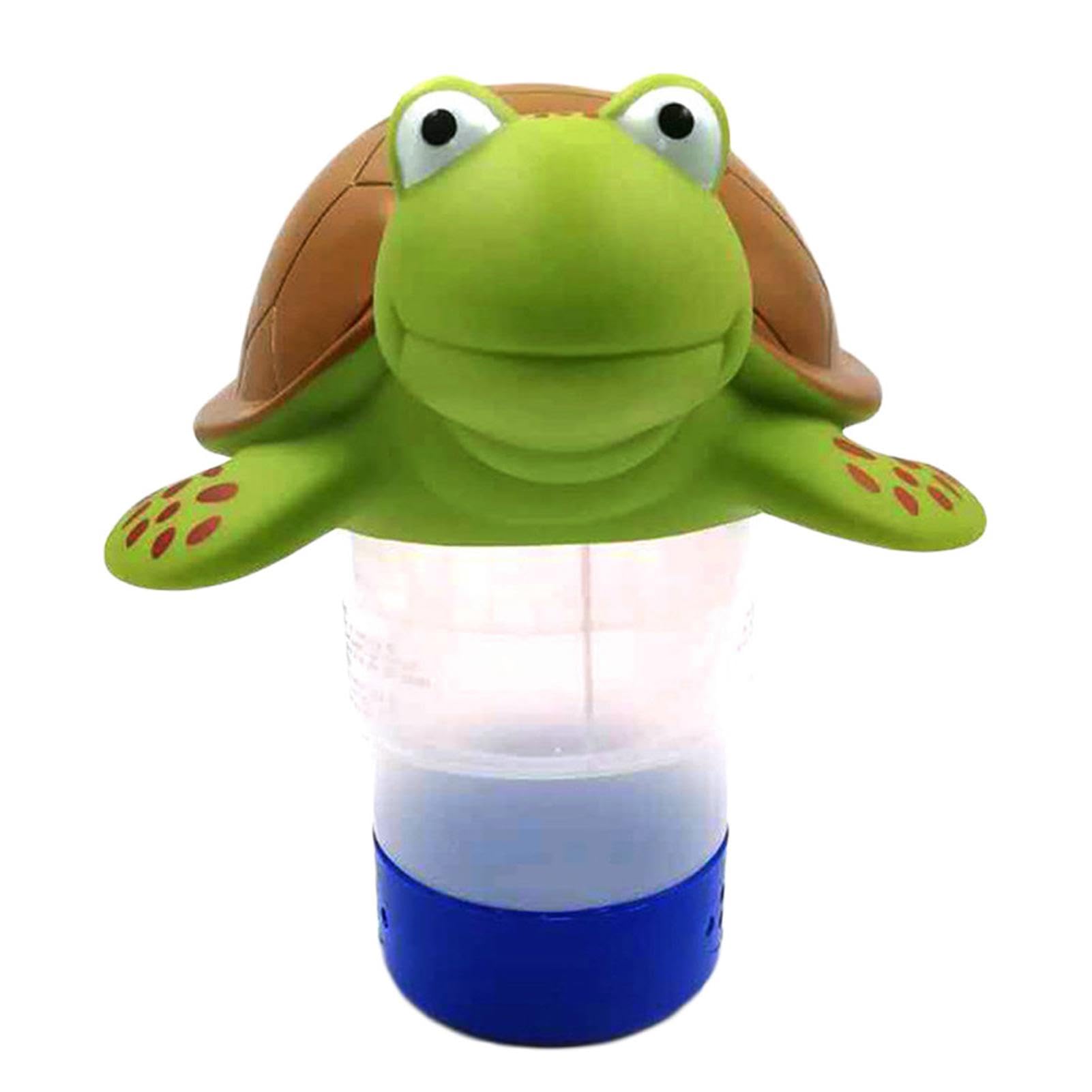 Nadador dosificador de cloro para piscina de cocodrilo, para tabletas 1 y 3 pulgadas, dispensador de productos químicos para piscina