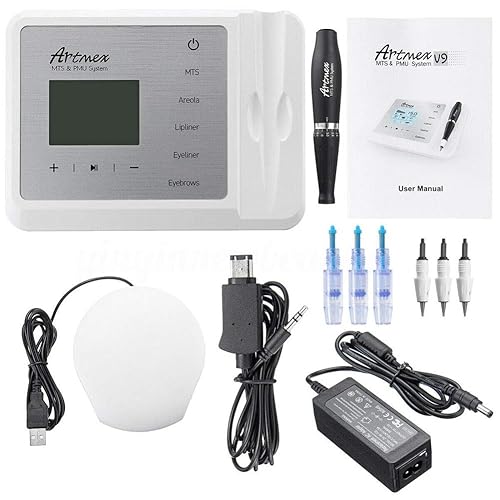 Miniatura 7 de El más nuevo maquillaje permanente tatuaje máquina Artmex V9 ojo cejas labio Rotary Pen MTS PMU System