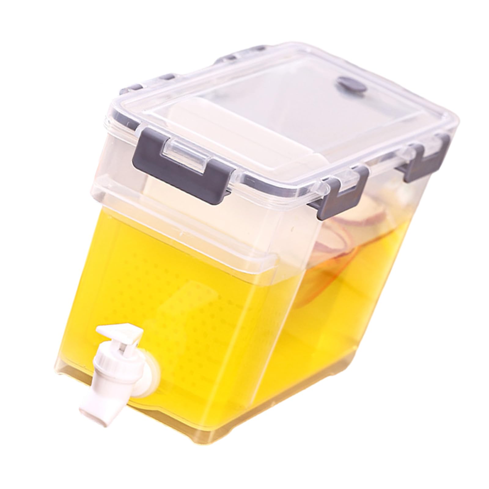 Tsophreniq Large Capacity Iced Beverage Dispenser Leak Proof Container with Tap for Home Kitchen Outdoor Event Large Capacity Beverage Container for Parties