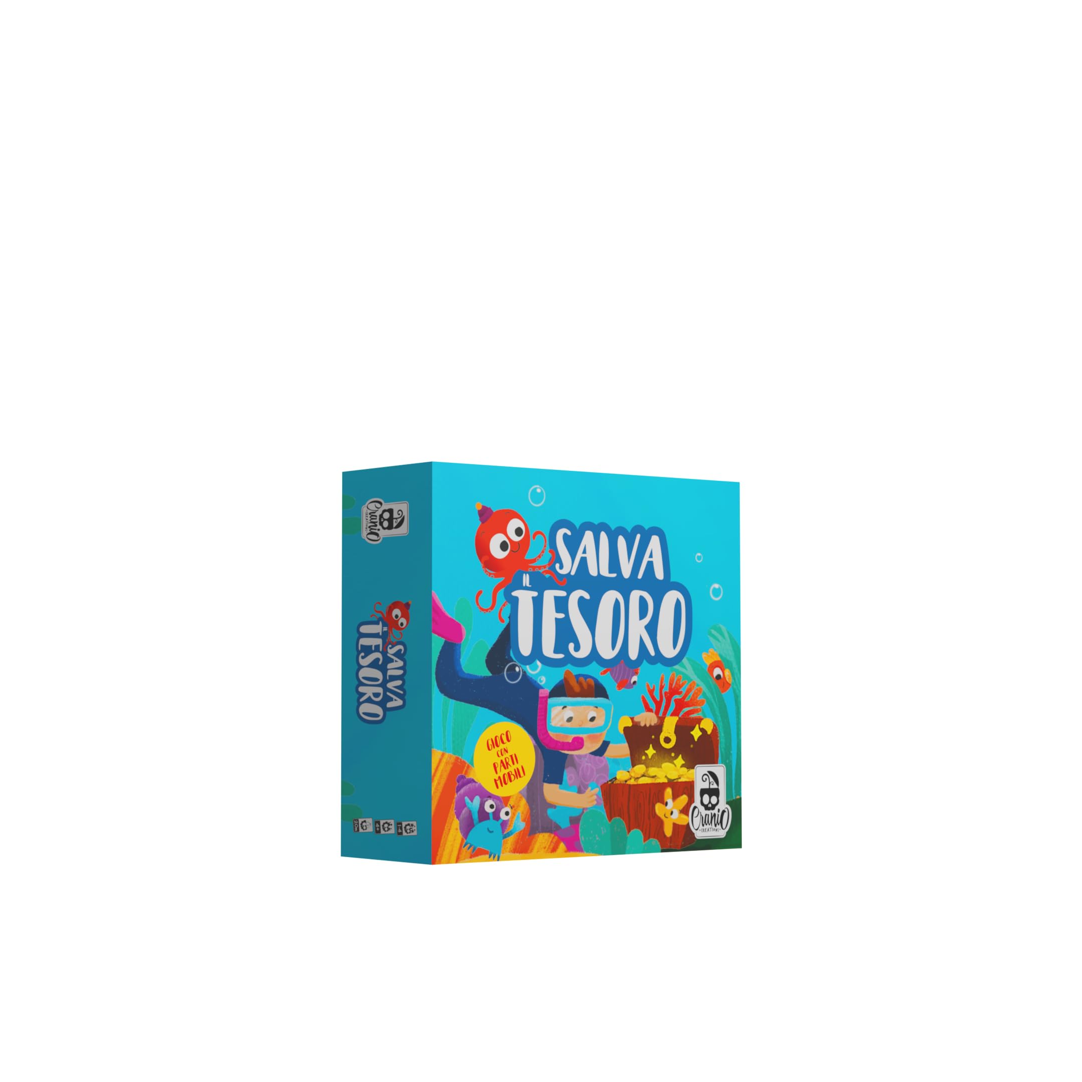 Cranio Creations - Save the Treasure, Recover the Treasure and Save it, Italian Edition