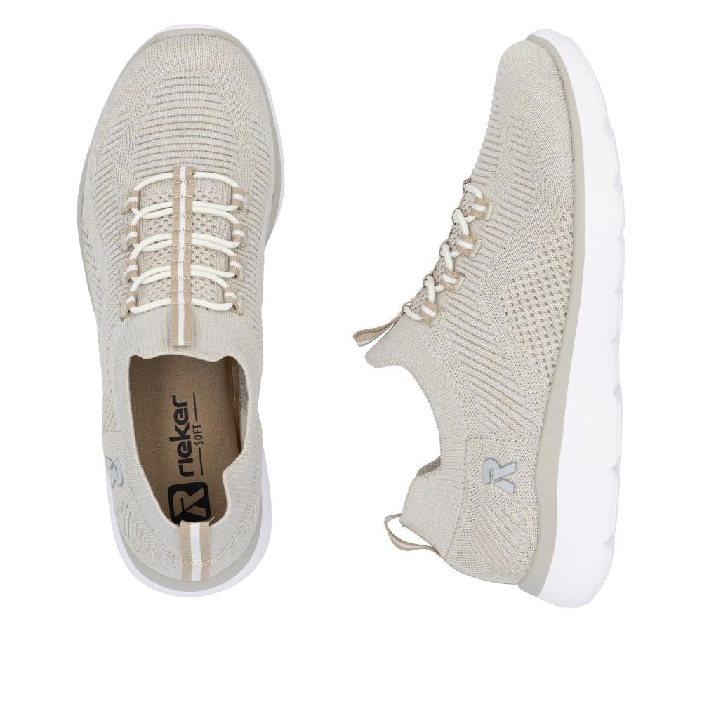 Rieker Femme Baskets M5074, Dame Baskets Basses,Semelle intérieure Amovible