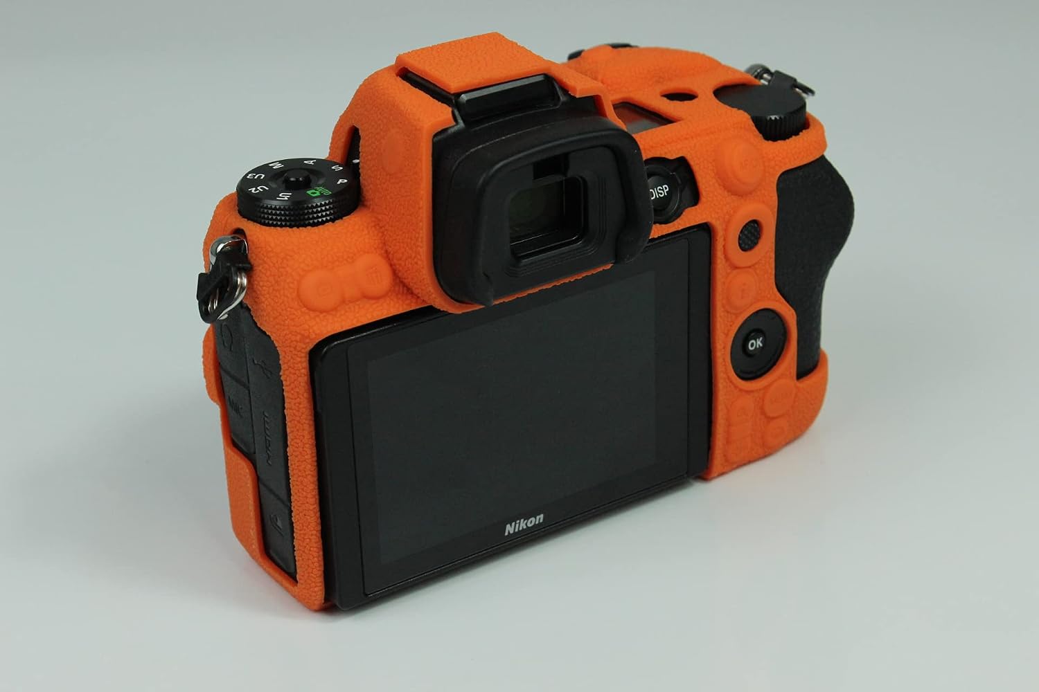 Z6/Z7 II Case, BolinUS Fullbody Ultra-Thin Lightweight Rubber Soft Silicone Housing Case Bag Cover for Nikon Z6 II/Z7 II (Orange)
