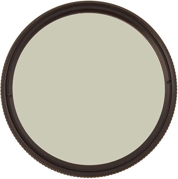 Amazon Basics Circular Polarizer Camera Lens Filter, 52mm, Multi-Layer Coatings, 360 Rotatable Frame, Glare Control, Photography