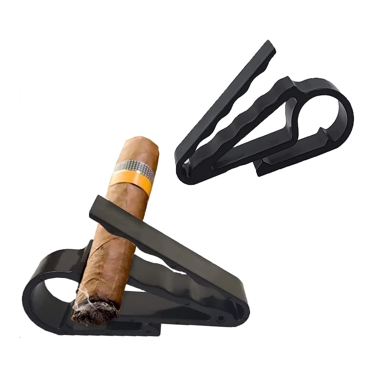 cigarette putter grip PCTC 2 Pack Grip Cigar Clip Holder Golfers Cigars Clip Cigar Minder  Attaches Cigars Putter to Golf Carts for Boats BBQ Grills Black :  Amazon.ae: Sporting Goods