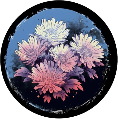 Miniatura 3 de PopSockets estándar PopSockets para amantes de las flores y plantas de Asters