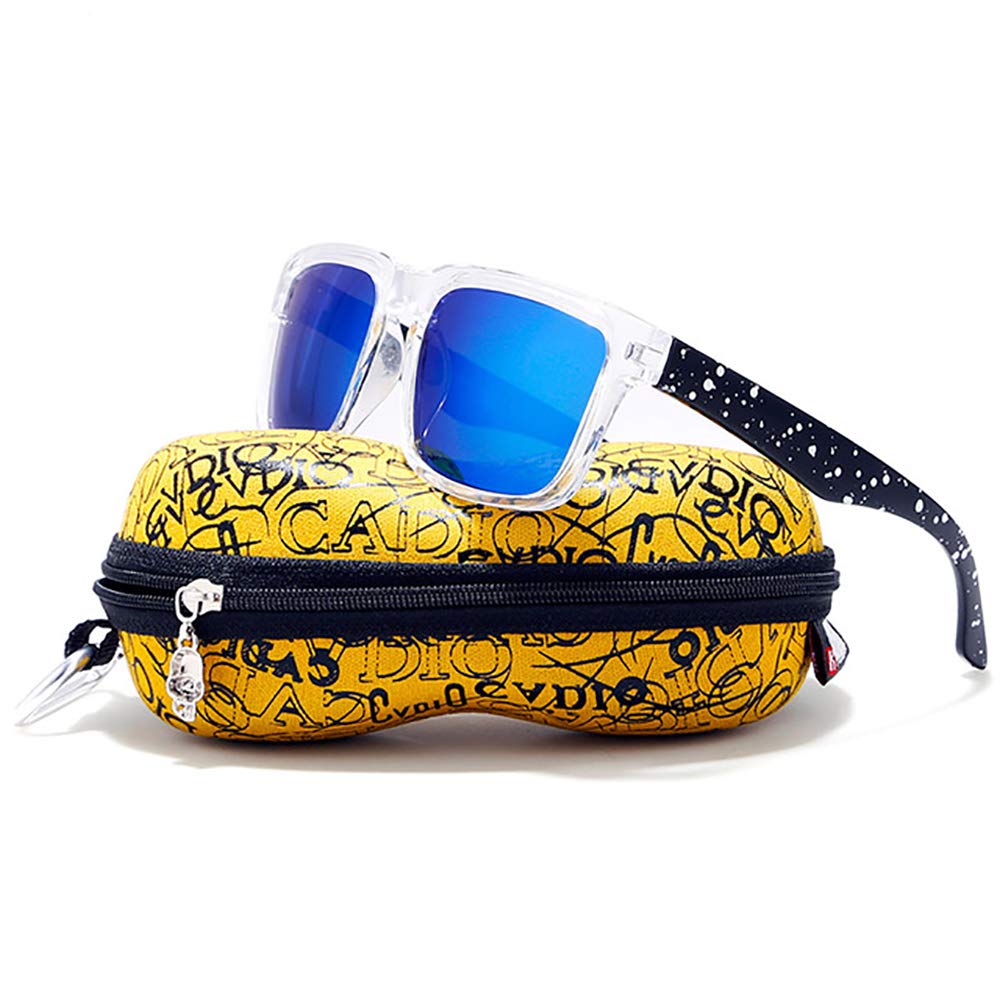 Occhiali da sole Surf Cool polarizzati con custodia e panno per uomo e donna