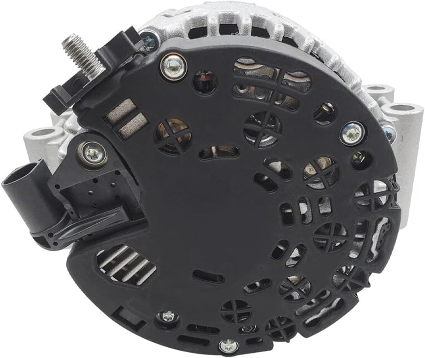 Detroit Axle - Alternator for BMW X3 X5 328i 528i xDrive 128i 323i 328xi 330i 330xi 528xi [180A/14V, CW Rotation], Alternator with 6 Groove Clutch Pulley Replacement