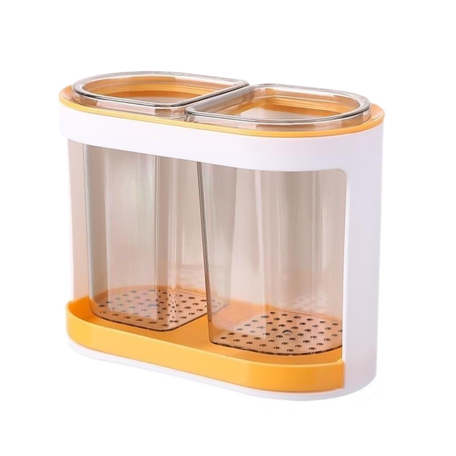 YUSUZH Utensil Holder Cutlery Drainer for Spoon Knife Fork