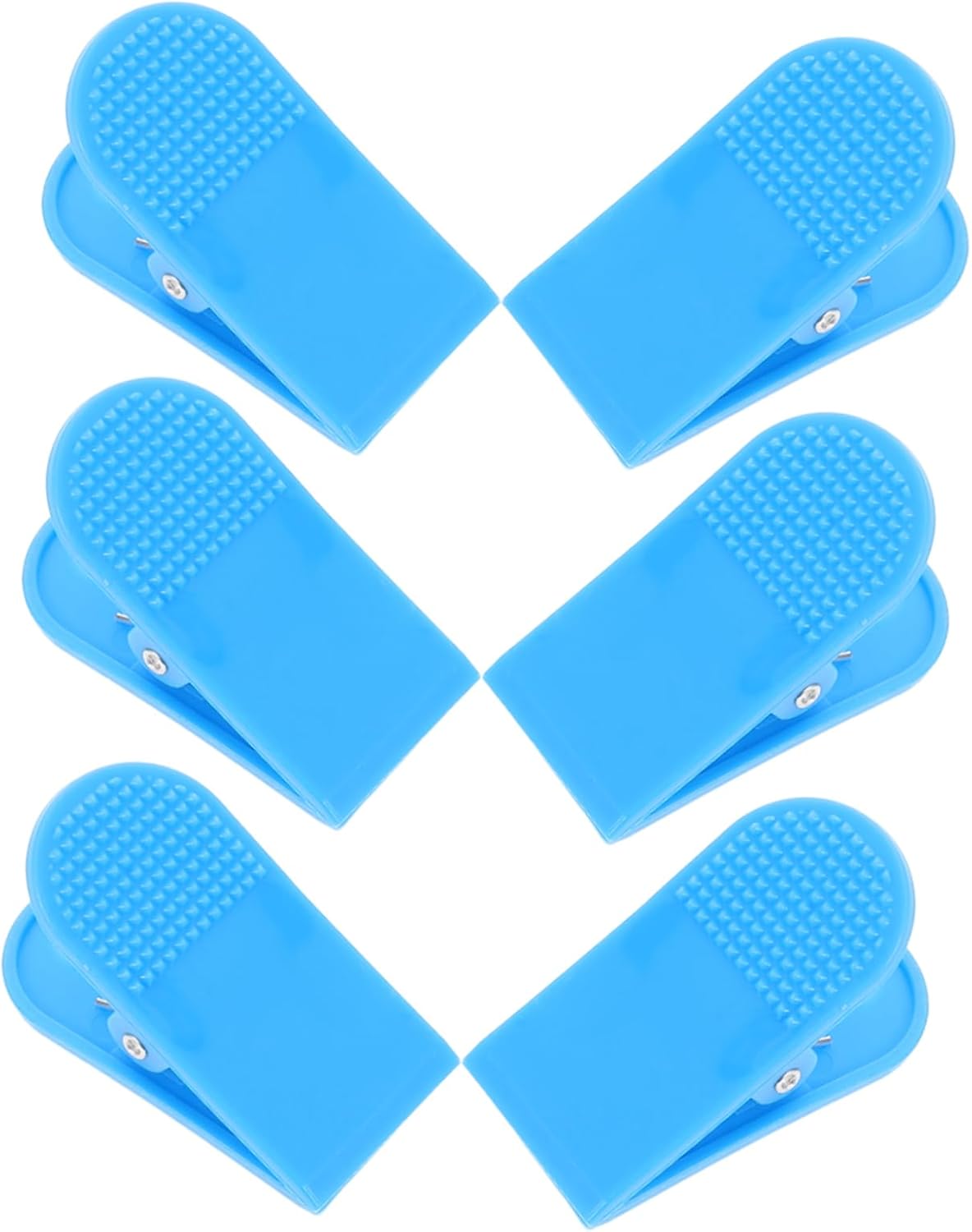 SUPVOX 6pcs Treadmill Safety Switch Clips Gym Treadmill Safety Key Cord Clamps Plastic Spring Ticket Clips Emergency Stop Accessories for Workouts Running Machine Parts