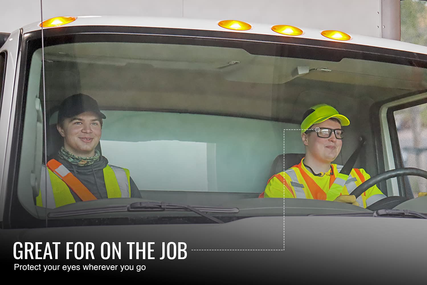 Bullhead Safety Glasses Pompano with Clear Anti Fog and Scratch Resistant Lenses, Polycarbonate Protective Eyewear with UV Protection, Comfortable and Lightweight, Matte Black Frame Anti-fog Clear Lens, Matte Black Frame image 4 of 6 B07TD72F9V