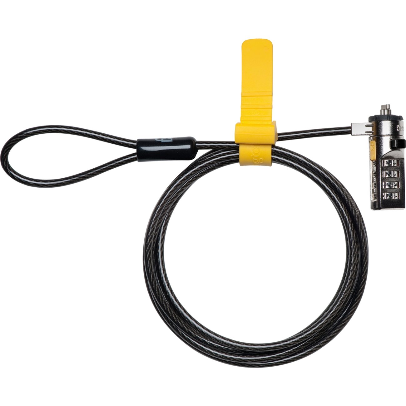 Kensington K64674WW - Candado de seguridad para ordenador portátil (1.83 metros), negro (pack 25 unidades)