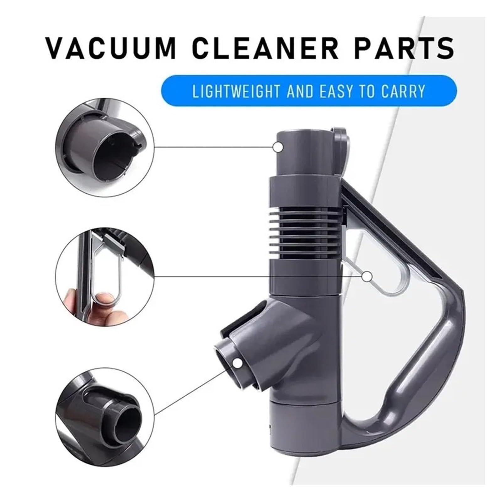 Accessoire De Poignée D'aspirateur, Compatible Avec Dyson