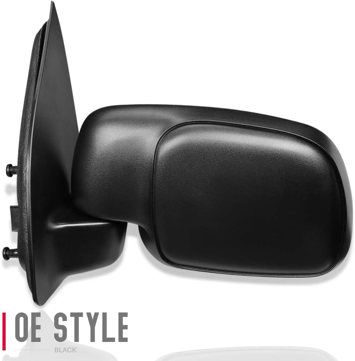 DNA MOTORING OEM-MR-FO1320213 FO1320213 OE Style Powered Driver/Left Side View Door Mirror Compatible with 99-00 F250 F350 Super Duty
