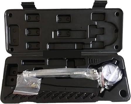 CAARLA Dial Bore Gauge Hole Diameter 18-35mm 35-50mm 50-160mm Dial Bore Gauge Indicator Diameter Indicators Precision Engine Cylinder Measuring Test Kit Tool MeterBlack 18-35mm