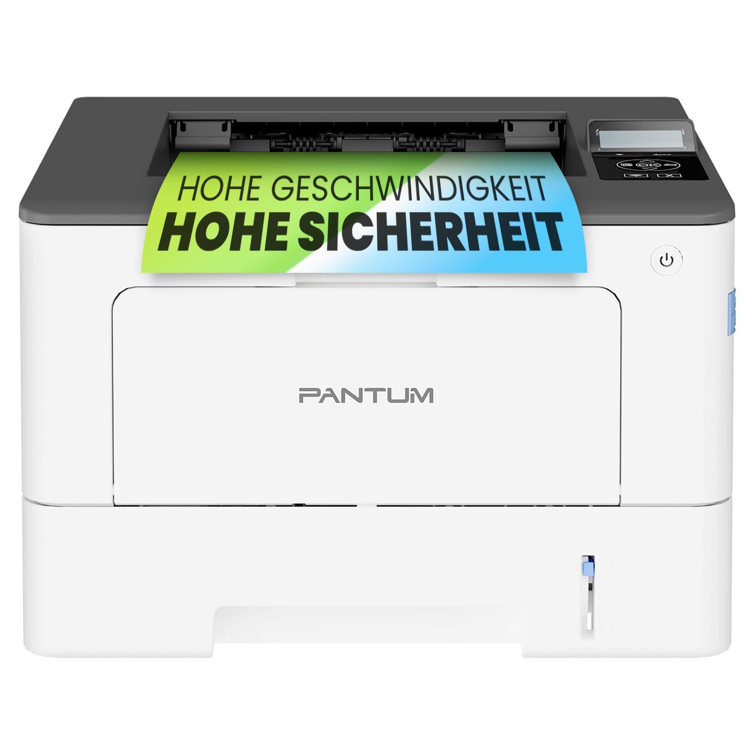 PANTUM BP5200DW Laserdrucker Schwarz Weiss, WLAN Drucker, Hohe Druckgeschwindigkeit 42 ppm, Automatischer Duplexdruck, USB, Ethernet, Airprint, A4, Inklusive 3000-Seiten-Starter-Tonerkartusche