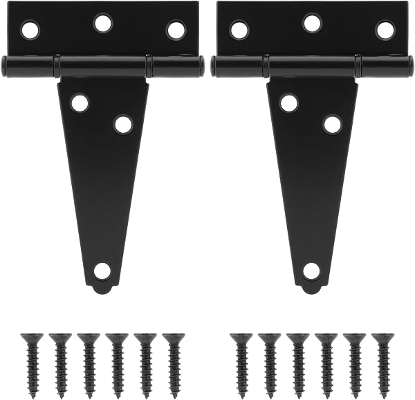 HILLMASTER Heavy Duty Gate T-Strap Hinges