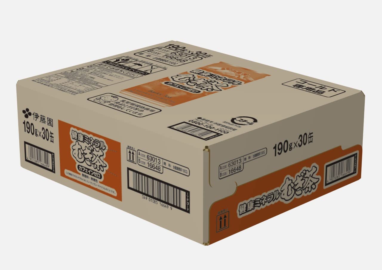 Amazon | 伊藤園 健康ミネラルむぎ茶 190g×30本 缶 | 健康ミネラルむぎ
