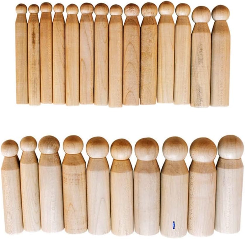 Miniatura 2 de Juego de punzones de madera para hacer joyas, 24 piezas, herramientas de fabricación de joyas, tamaño 0.374-0.945 in