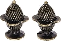 Vista 1 de Antike Zinklegierung Bronze Knöpfe zieht Griffe - Antike Erdbeerform Dekorative Knöpfe Antik Möbelgriffe Türgriffe mit Schrauben, Metall