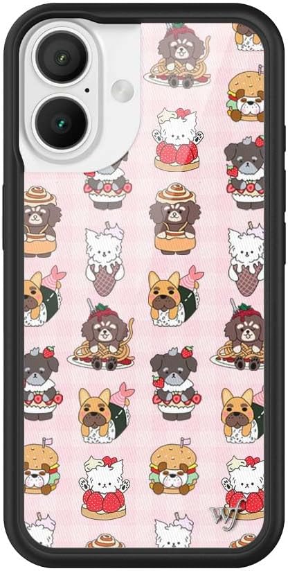 Wildflower Cases - Compatible with iPhone 16 | Protective Black Bumper, 6.5ft Drop Test Certified, Women Owned Small Business | Father Kels