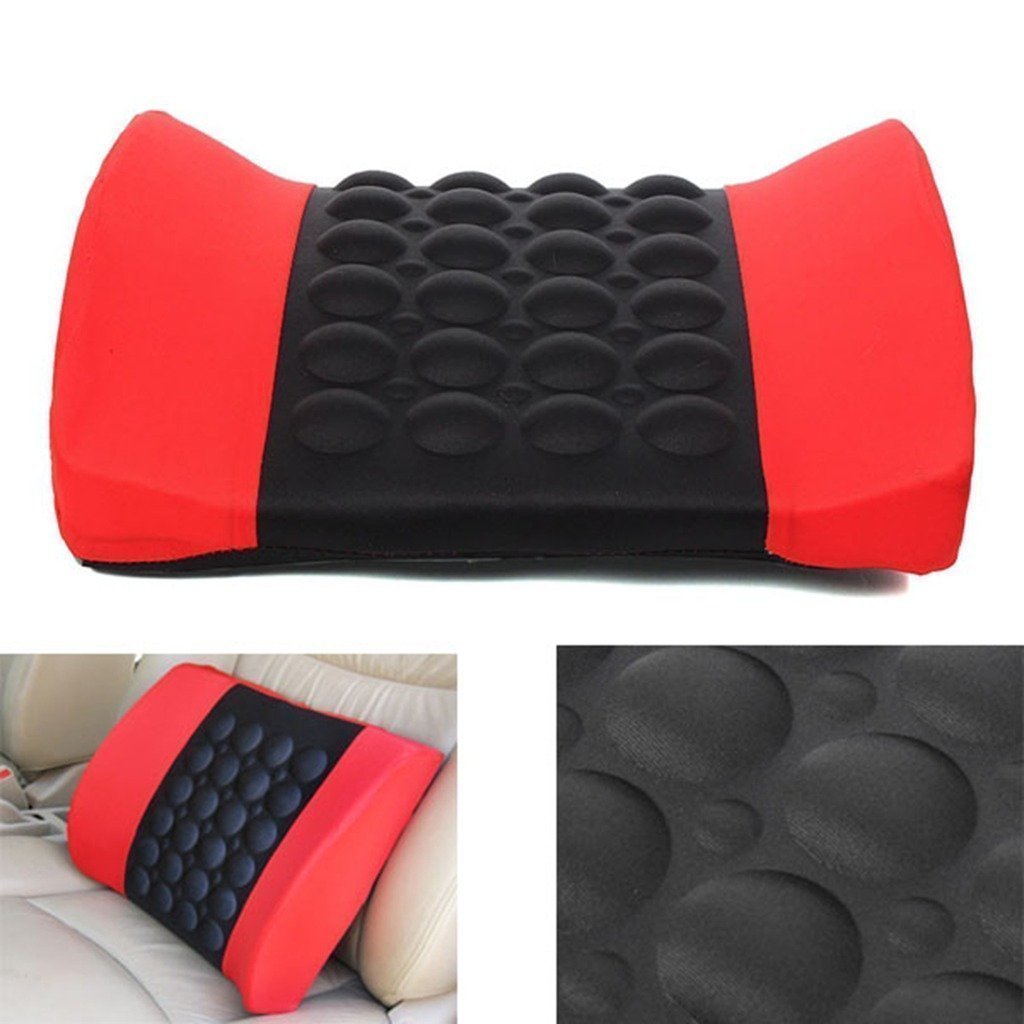 Benjoy® Car Seat Vibrating Massage Cushion (Red & Black) Colour For