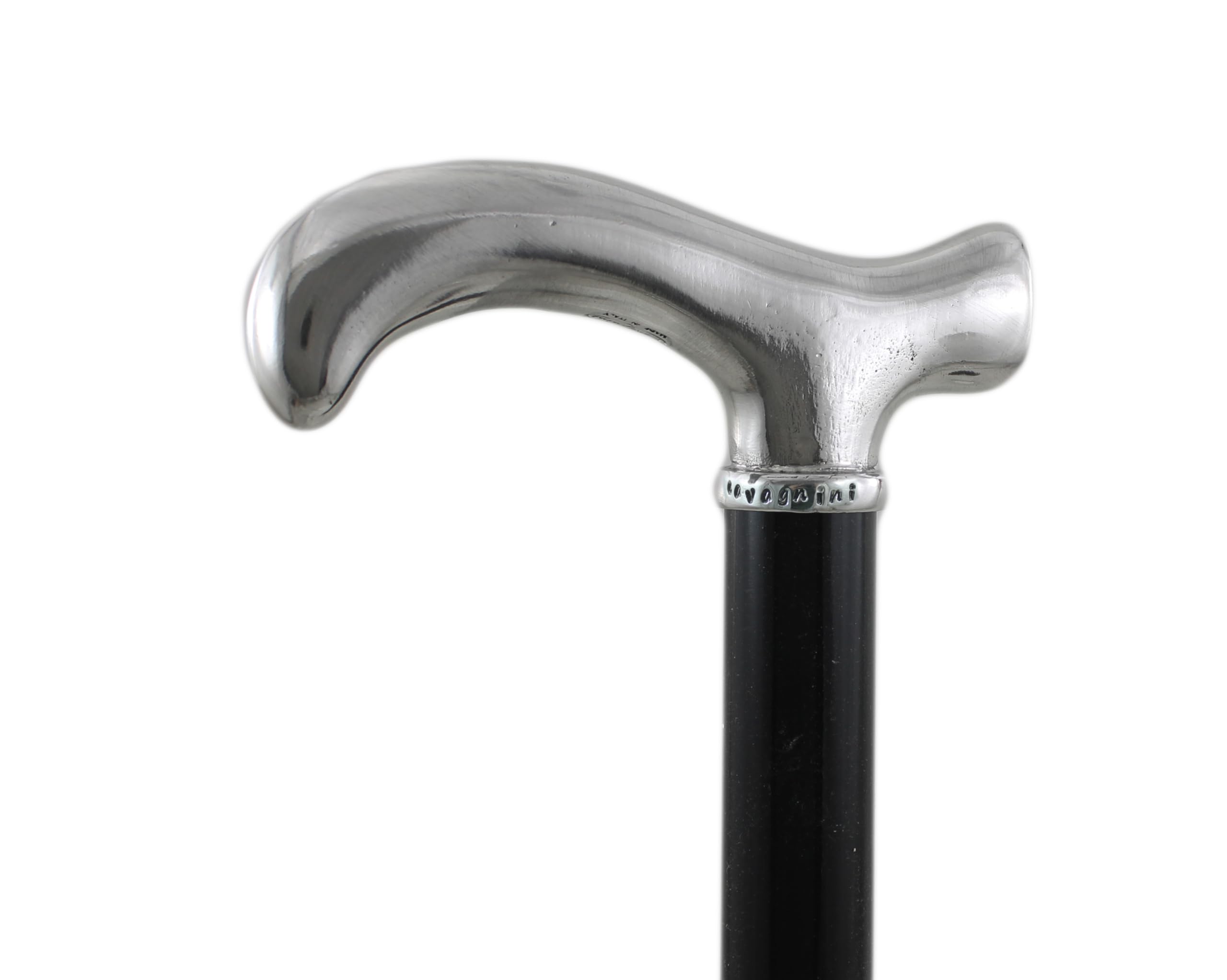 Spazierstock Eleganter Derby-Gehstock für Senioren aus personalisiertem Holz | Dandy-Gentleman-Gehstock, personalisiert, orthopädisch | Cavagnini, handgefertigt