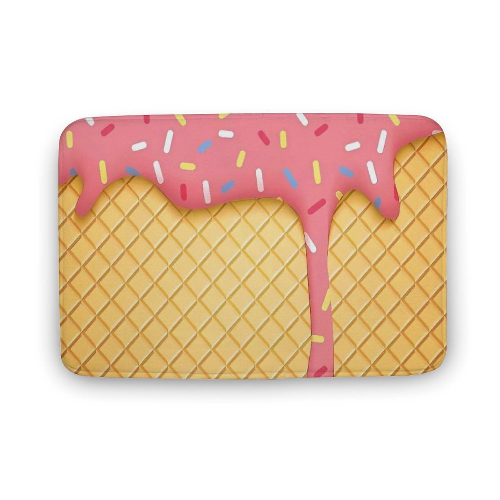 Tapete para puerta de terciopelo coral absorbente y antideslizante para pasillos y cocina