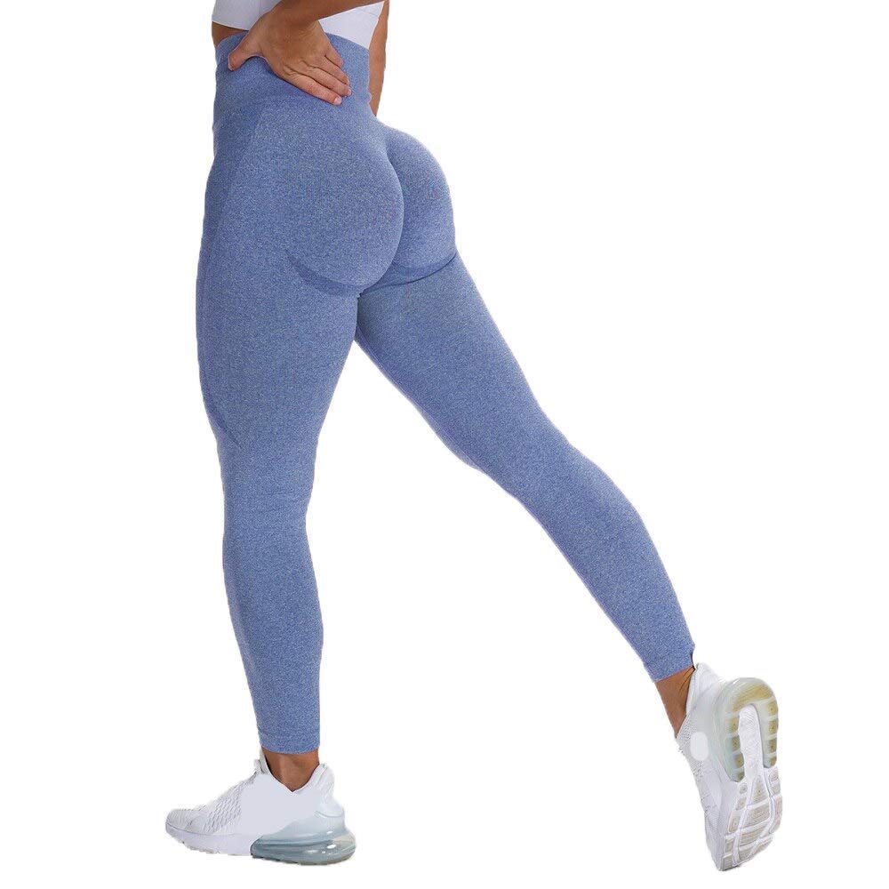 Yoga Pants High Waist Tummy Control Seamless Body Shaper Sports Fitness Workout Leggings for Women Doll Candy Colors