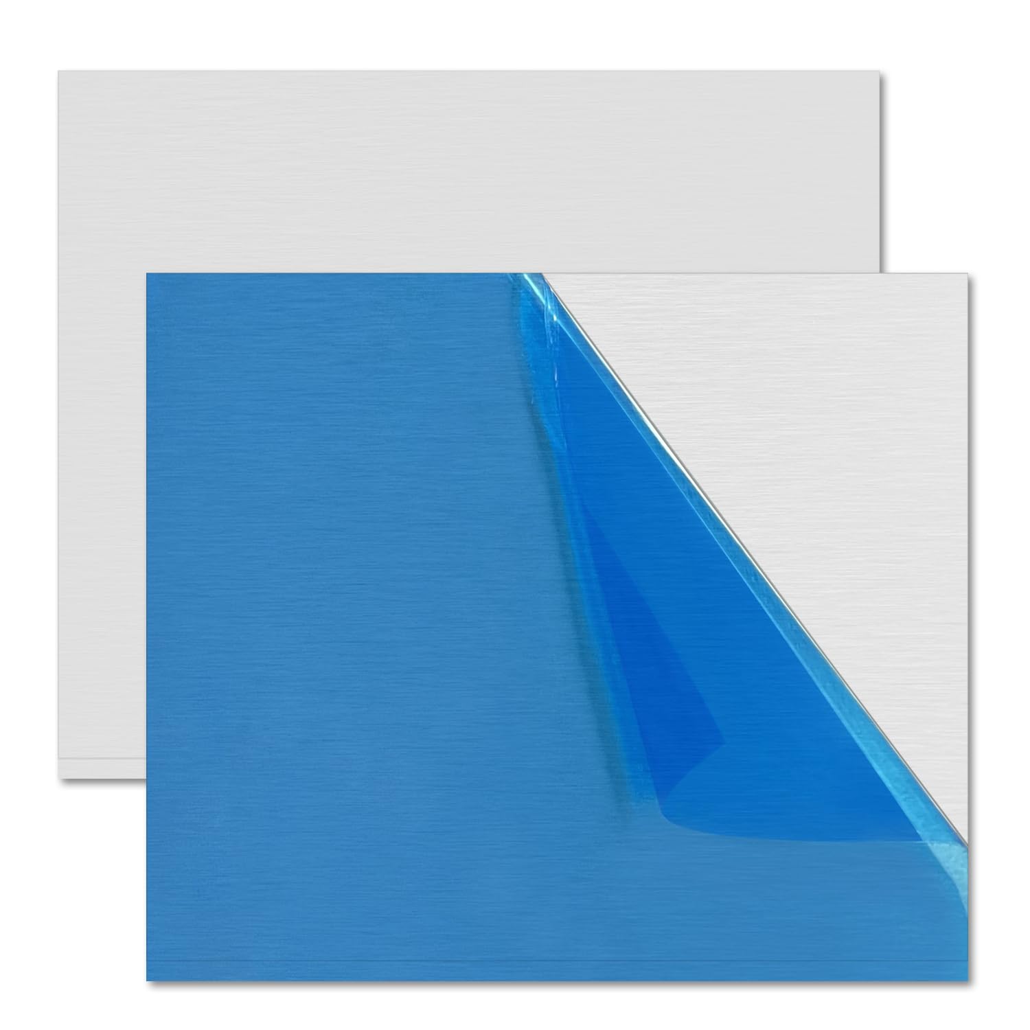 6061 Aluminum Sheet - 3 Pack, 6x6" -11