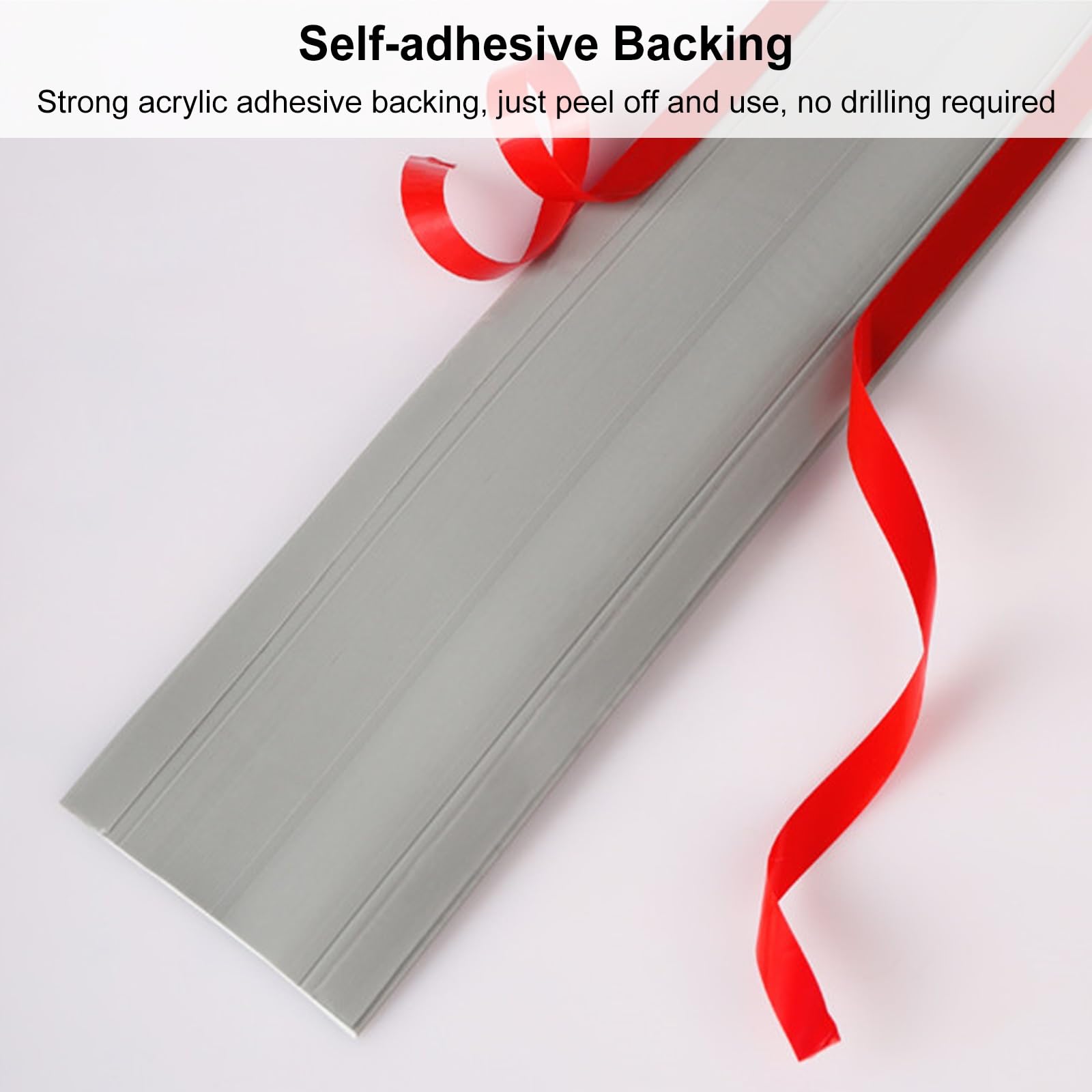 Gaine de câble de sol flexible en PVC avec dos autocollant pour la gestion des cordons dans le salon et le bureau