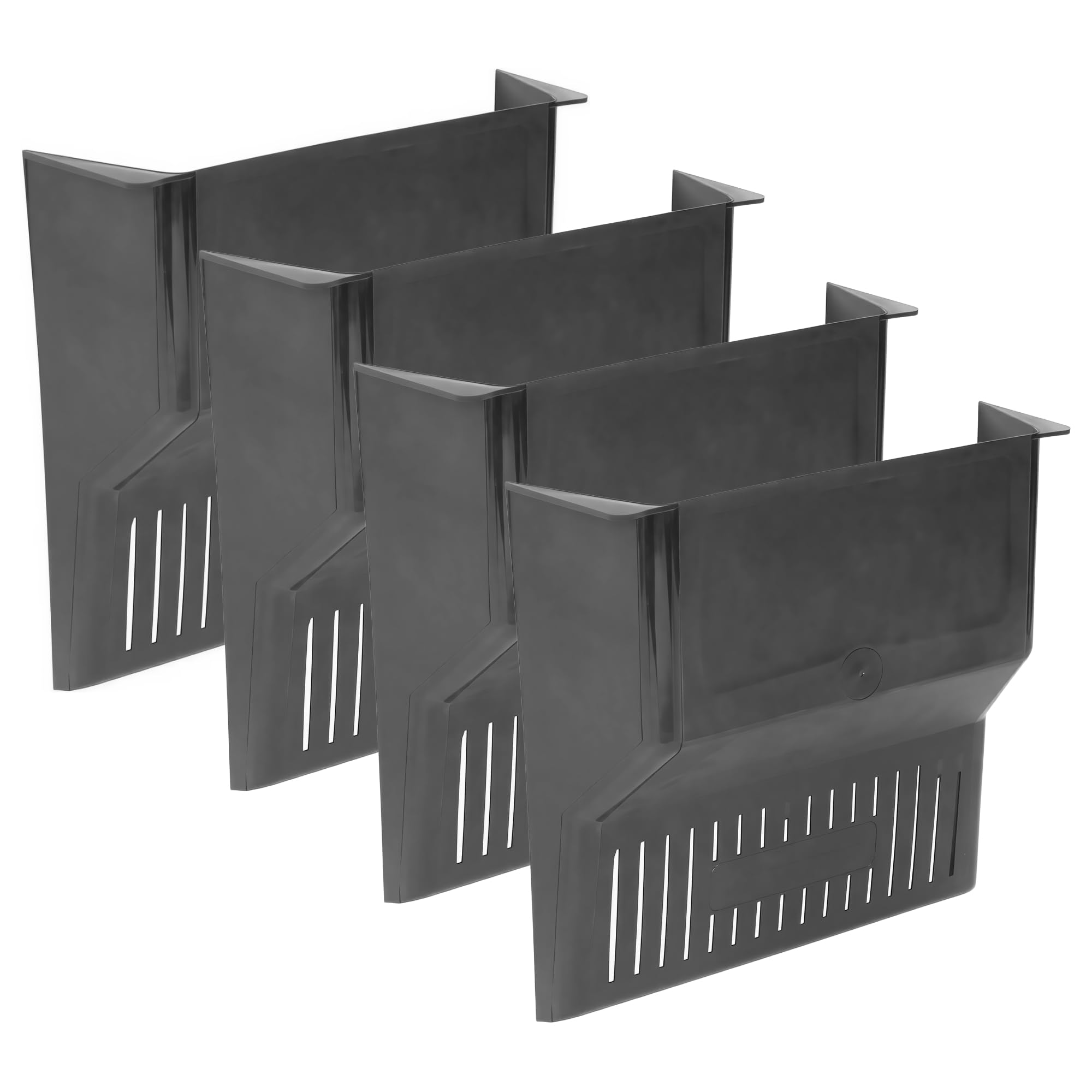 Heavy Duty Drain Cover for Outdoor Drains – Universal Fit, UV-Stabilised Plastic Grate Guard, Stops Leaves & Debris, Weather-Resistant, 30x30cm Easy Install Drain Protection (4 Pack)
