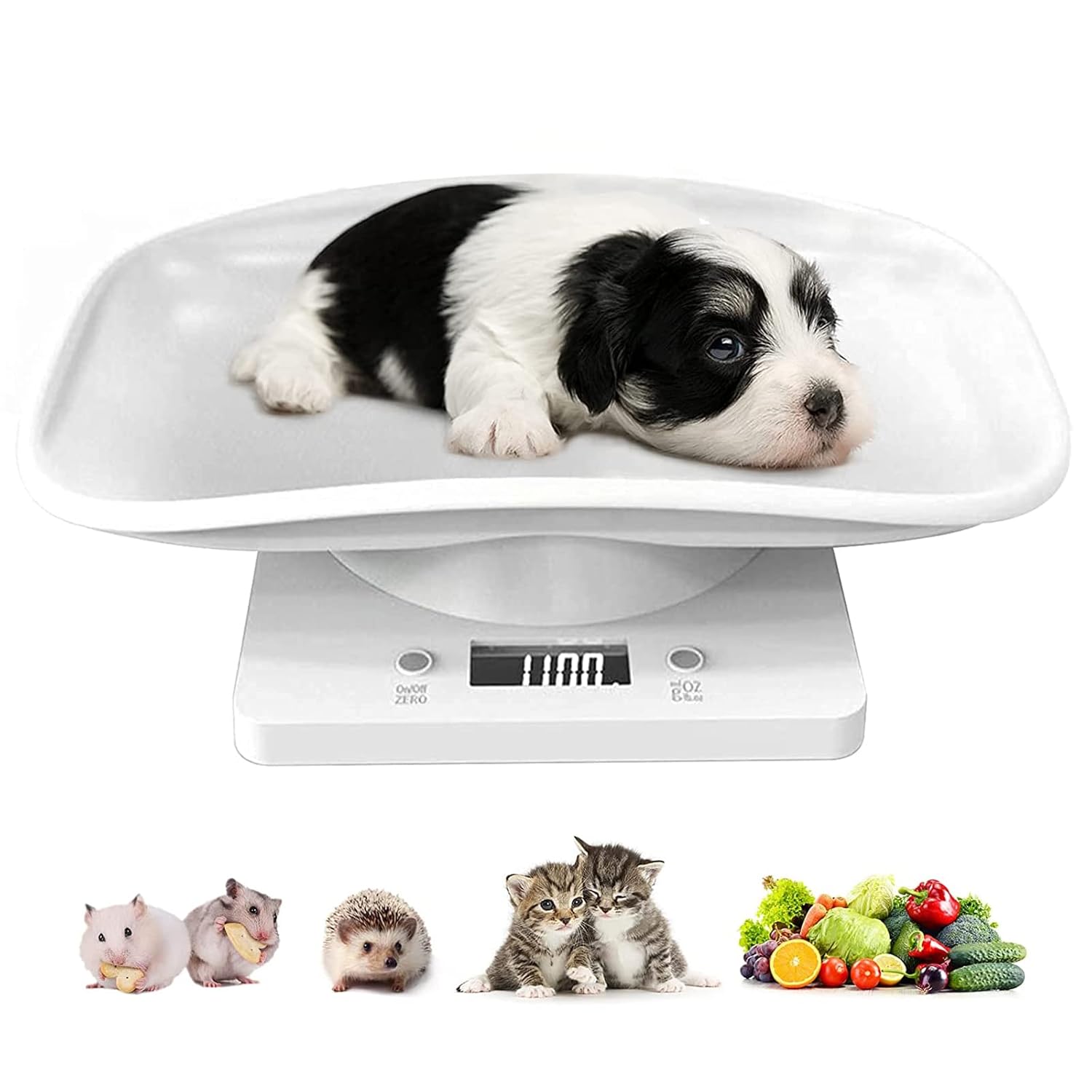 YTDTKJ Digital Pet Scale, MultiFunction Small Animal Scale, Puppy