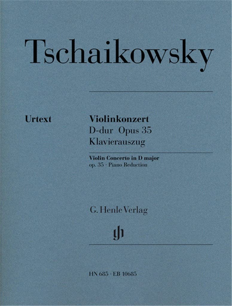 Pyotr Ilyich Tchaikovsky: Violin Concerto Op. 35 (Violin and Piano). Partituras para Violín, Acompañamiento de Piano