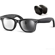 EGQINR Hands-Free Camera Glasses, 8MP HD Camera, AI Translation & Bluetooth