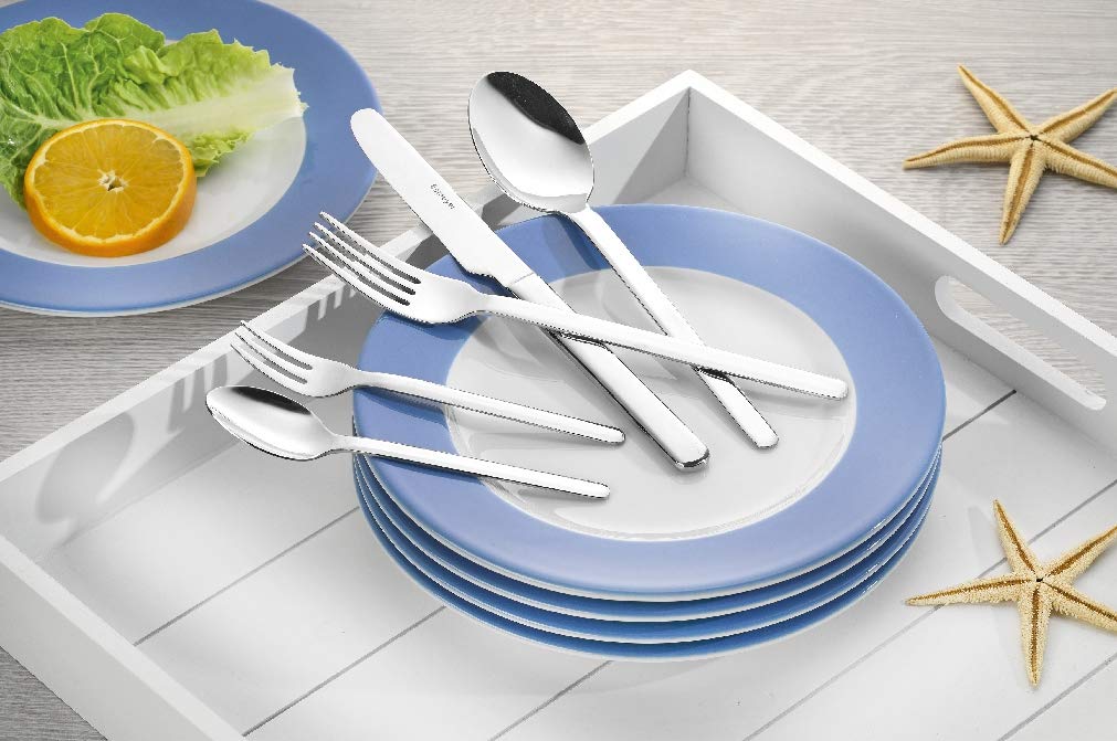 Set 12 Cucchiaini Da Bibita In Acciaio Inox 18/10 - Bettina Lucido, 20cm - Foto 6