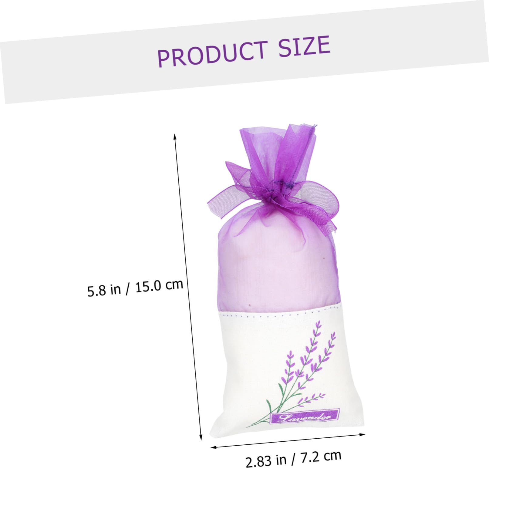 Bolsas de Perfume Vacías de Malla, 20 Piezas, Algodón y Hilo