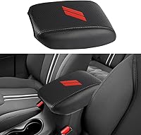 Vista 1 de Funda para reposabrazos de consola central, de piel, antiarañazos, protector de reposabrazos central, accesorios de decoración interior, compatible