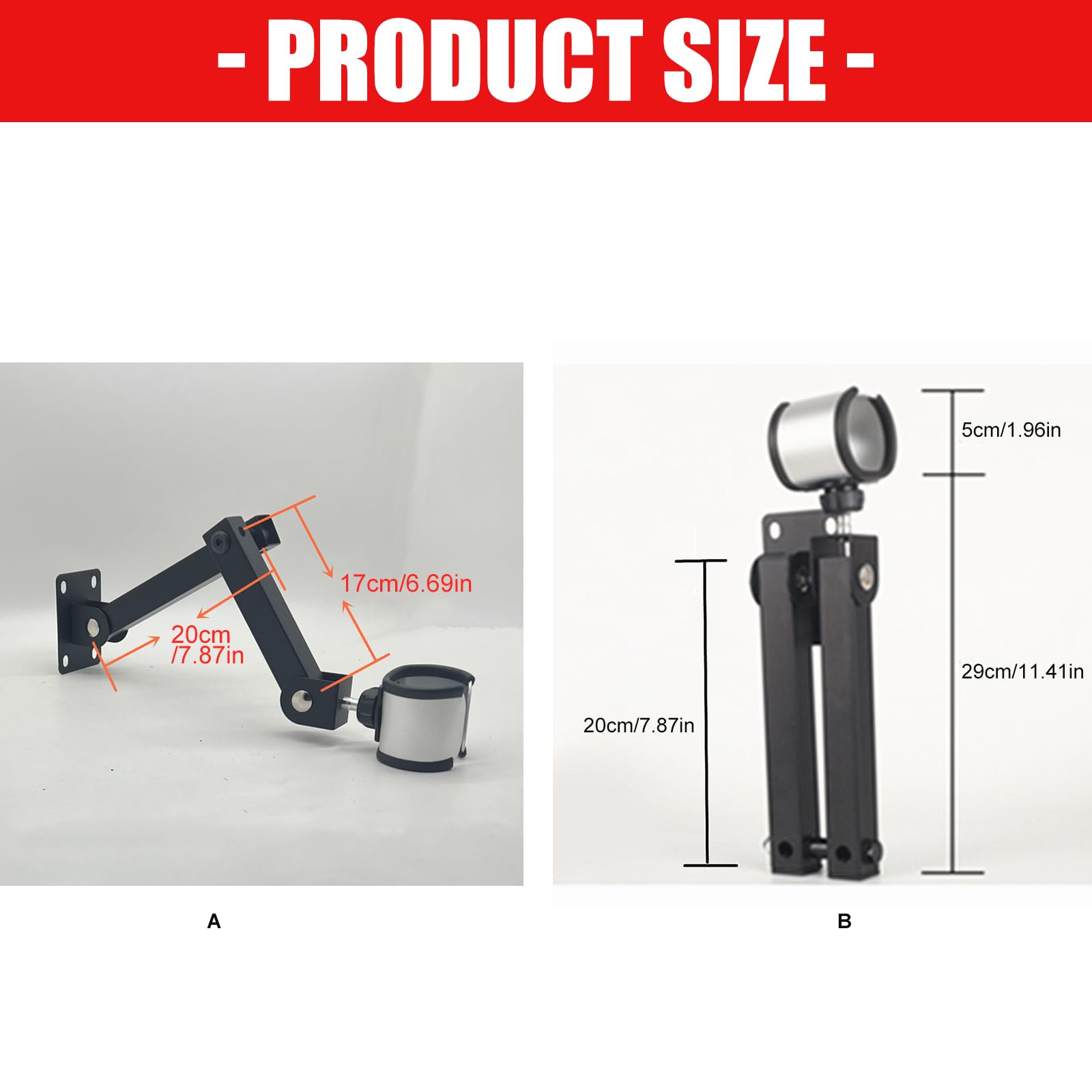 Soporte para secador de pelo, instalación sin taladros, estante de baño para herramientas de peinado y accesorios, organizadores compactos, soporte compacto para secadora