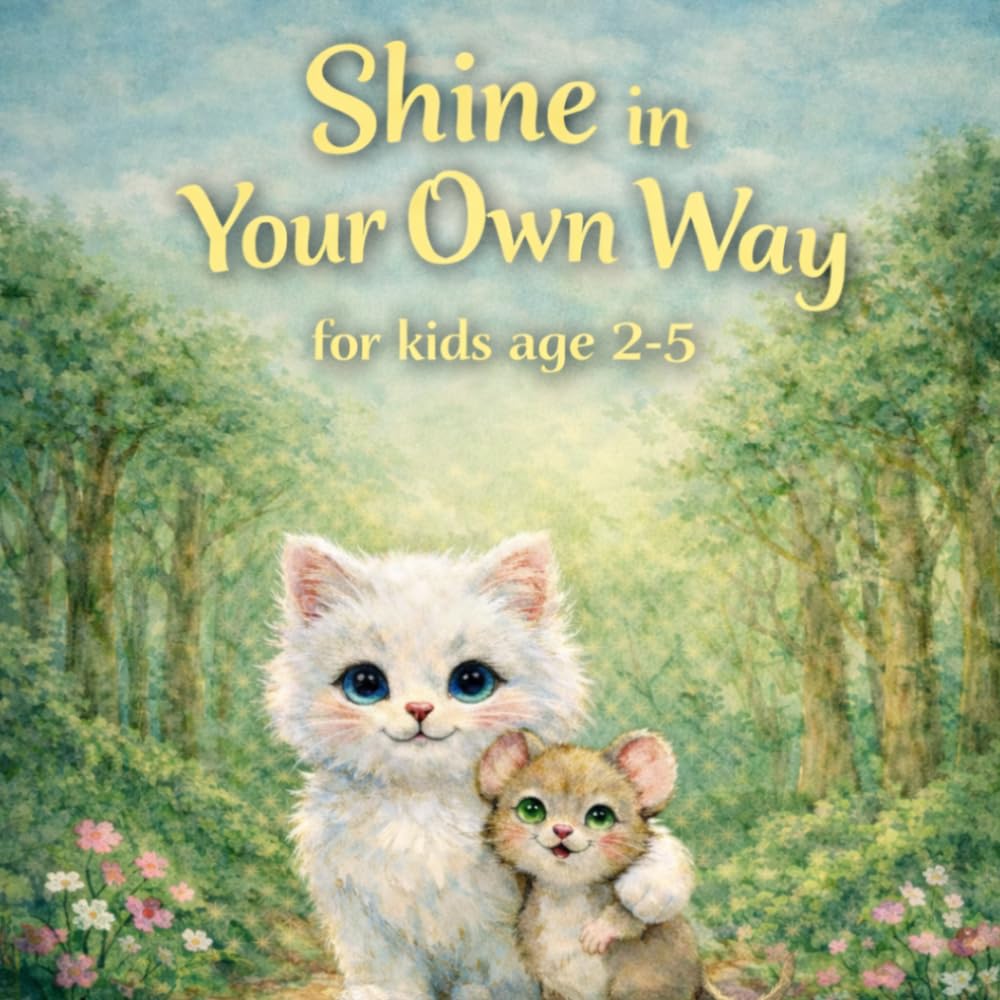shine in your own way, discovering the magic inside you with happy positive illustrated book for kids: A confidence-building story for toddlers /self-esteem & be yourself book for kids age 2-5